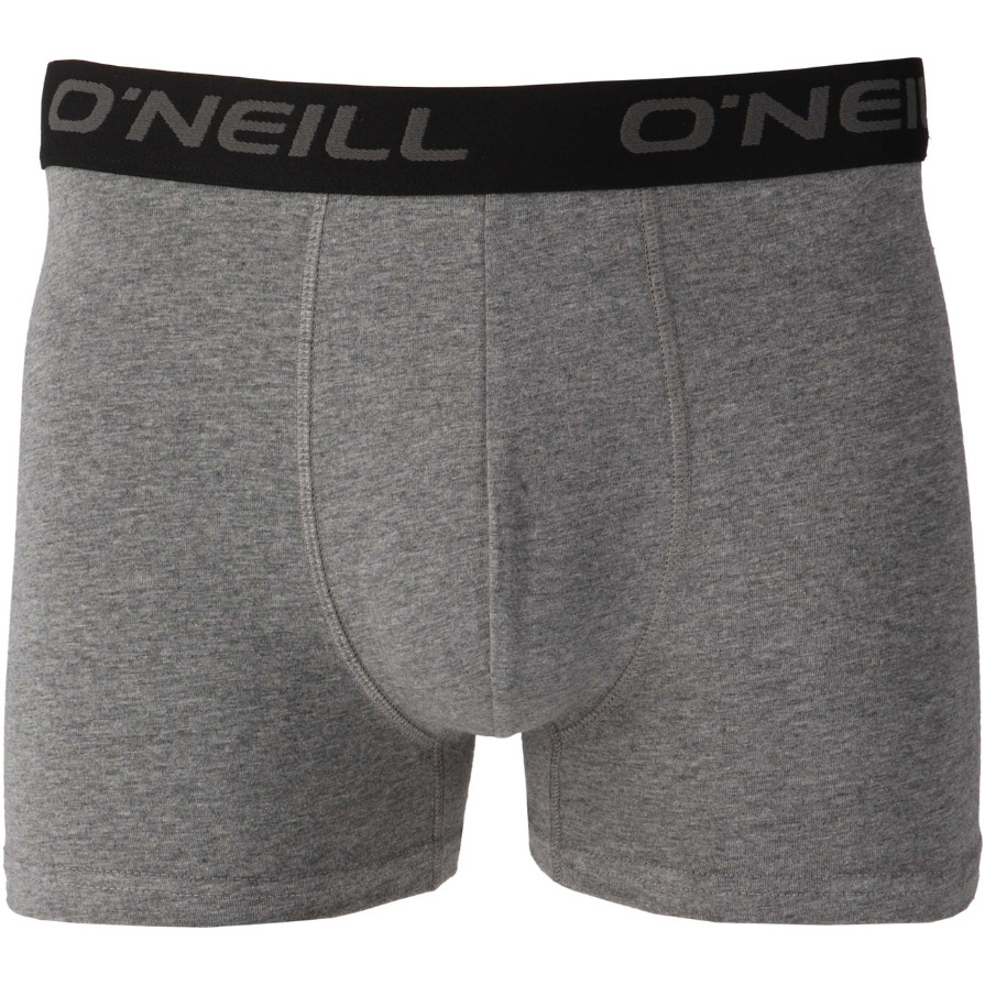 2025 O'Neill Mens Boxershorts Uni 2-Pack 901002 - Antracite / Black